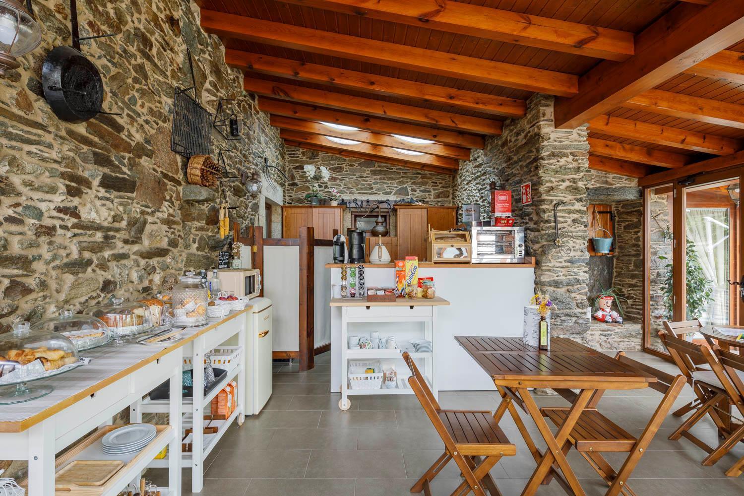 Casa Rural Dona Maria Ordes Buitenkant foto