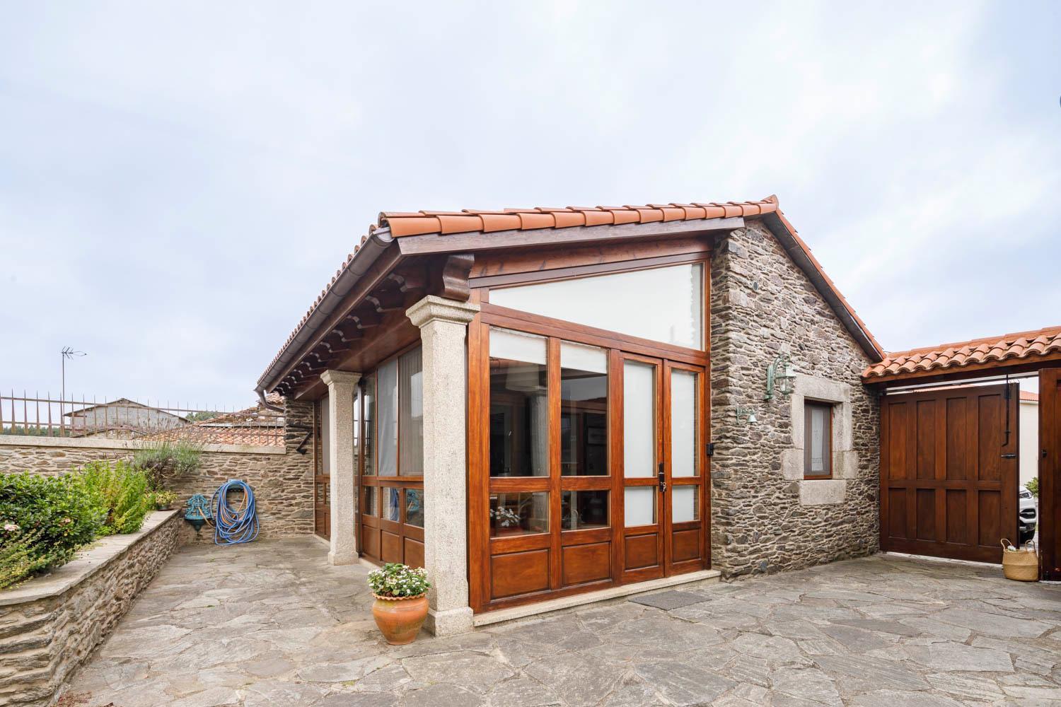 Casa Rural Dona Maria Ordes Buitenkant foto