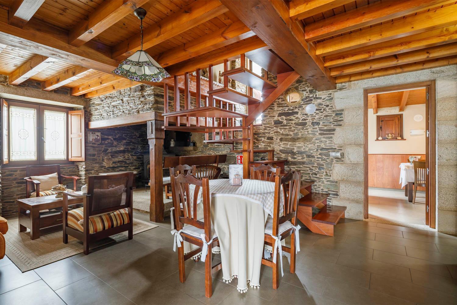 Casa Rural Dona Maria Ordes Buitenkant foto