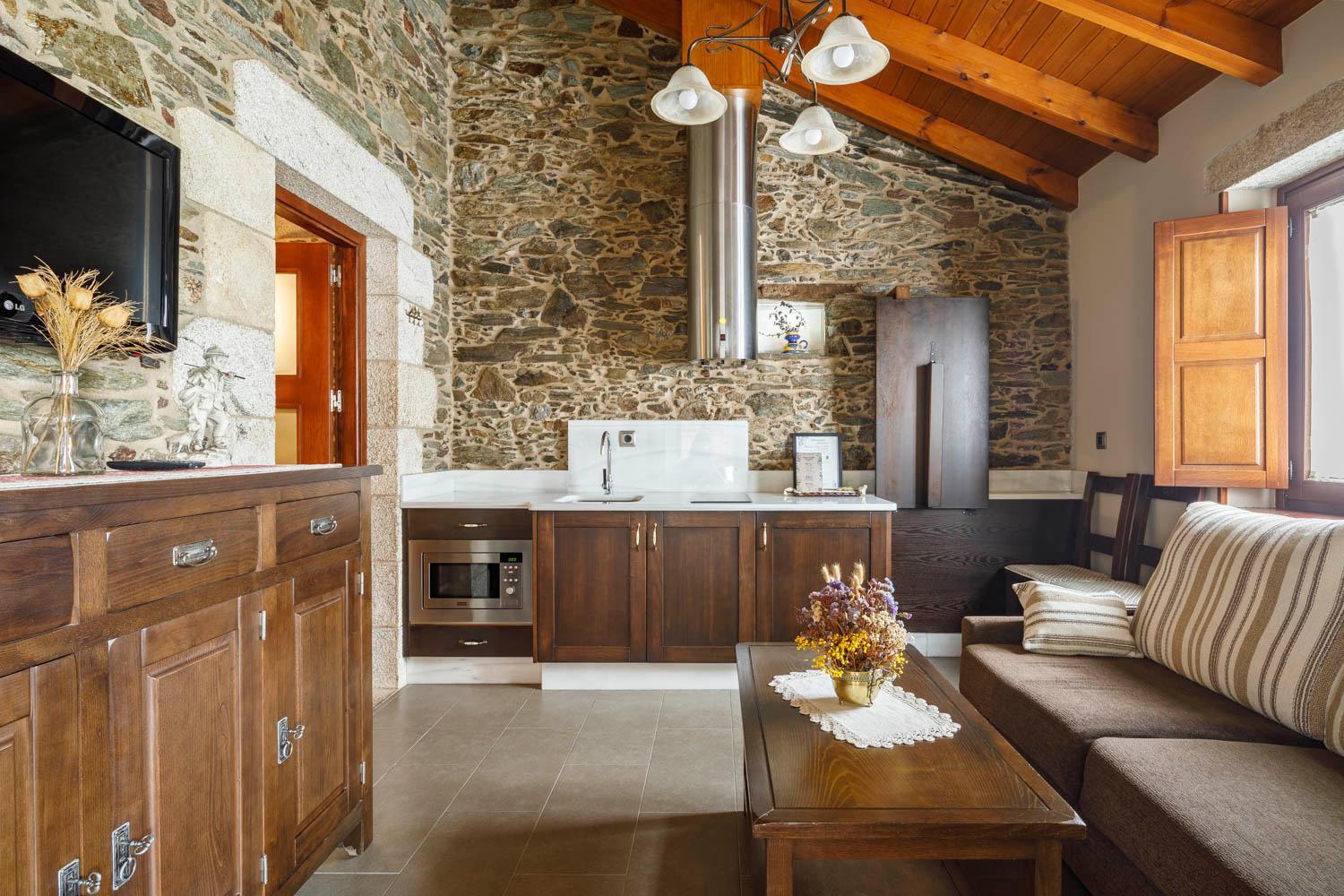 Casa Rural Dona Maria Ordes Buitenkant foto