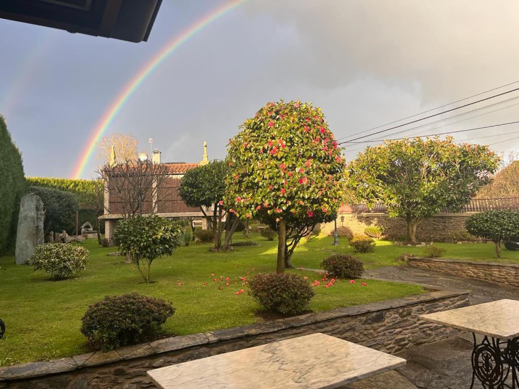 Casa Rural Dona Maria Ordes Buitenkant foto