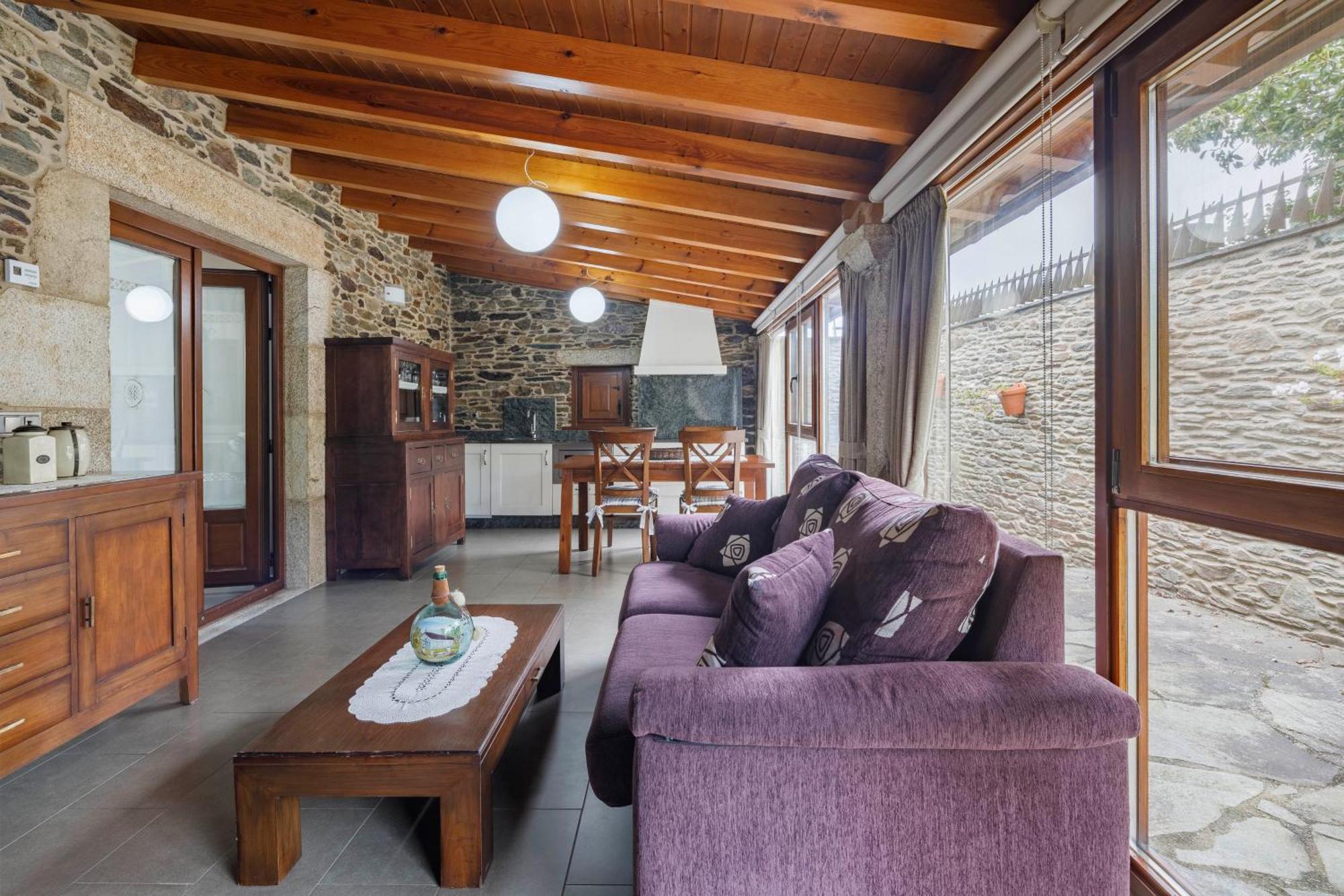 Casa Rural Dona Maria Ordes Buitenkant foto