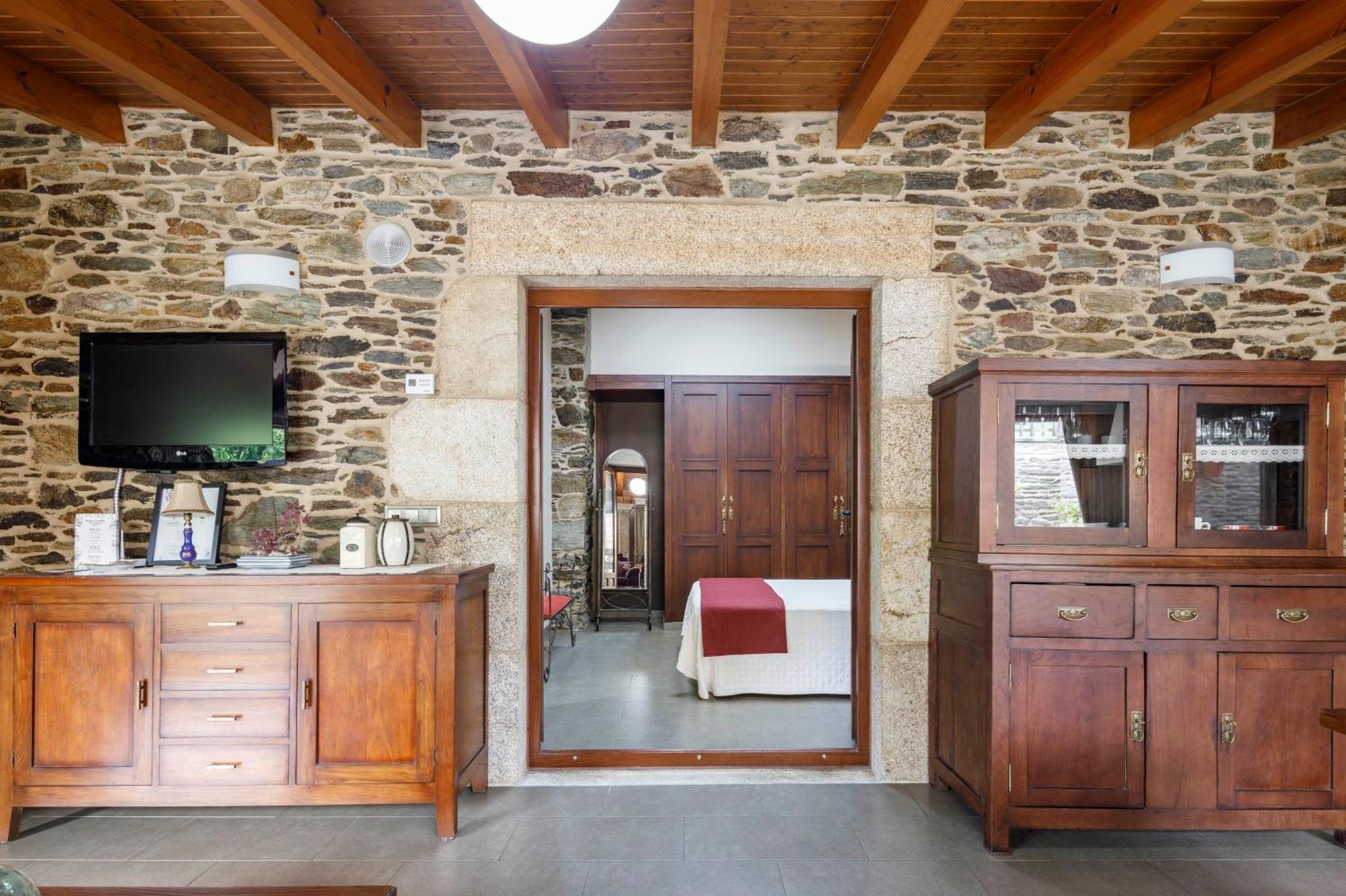 Casa Rural Dona Maria Ordes Buitenkant foto